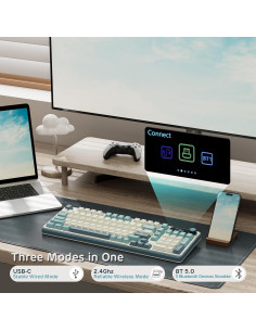 Teclado Mecánico RK ROYAL KLUDGE S98 Inalámbrico 96% 2