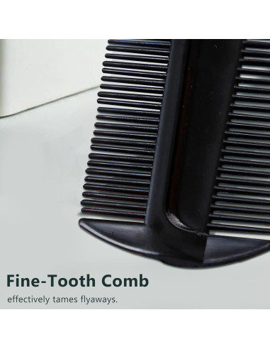 Juego de 3 Cepillos Negros para Alisar y Seccionar - J8200