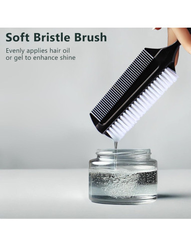 Juego de 3 Cepillos Negros para Alisar y Seccionar - J8200