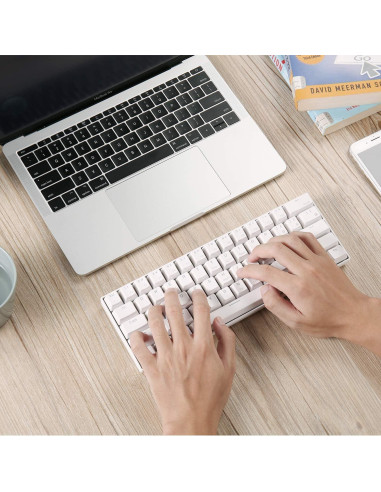 Teclado Mecánico RK ROYAL KLUDGE RK61 Inalámbrico 60%