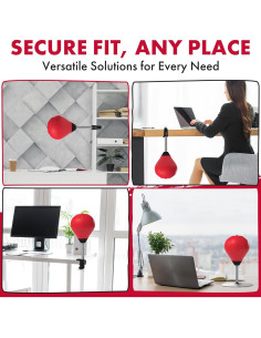 Bolsa de Golpes GLACIAL Rojo con Abrazadera y Ventosa 2