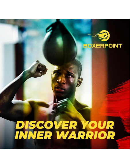 Bolsa de Velocidad BOXERPOINT Mediana Rojo - Boxeo Duradero