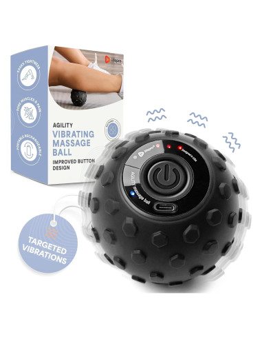 Bola de Masaje Vibrante LifePro Agility 4 Velocidades Compacta