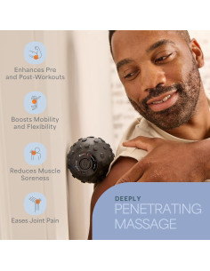 Bola de Masaje Vibrante LifePro Agility 4 Velocidades Compacta 2