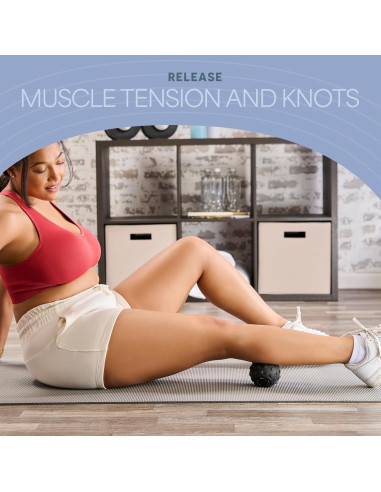 Bola de Masaje Vibrante LifePro Agility 4 Velocidades Compacta