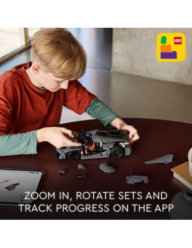 LEGO Technic Koenigsegg Jesko Absolut Gris 801 Piezas