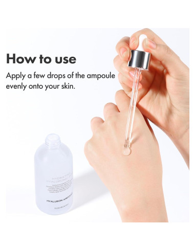 Ampolla de Ácido Hialurónico MANTONG 100ml Hidratante Facial