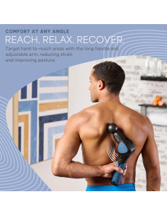 Pistola de Masaje LifePro Ajustable 12 Piezas 1,36 kg 2