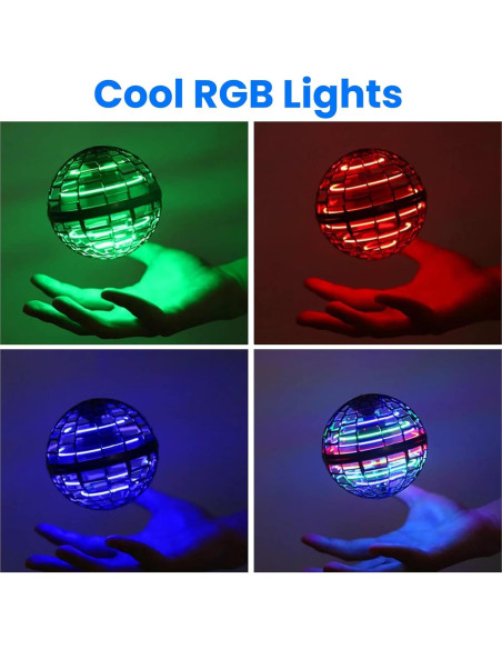Rellenos de Cesta de Pascua OKPOW Juguete Volador RGB 8.89cm Rellenos de Cesta de Pascua OKPOW Juguete Volador RGB 8.89cm
