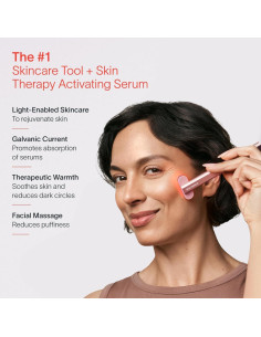 Varita Facial Solawave 4 en 1 Oro Rosa - Terapia Luz Roja 2