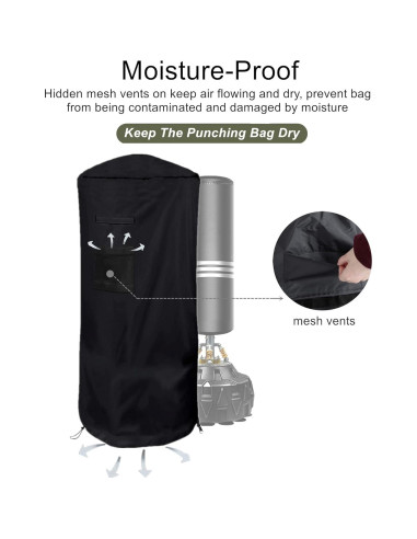 Funda Protectora Falezern para Saco de Boxeo 147.8x34.0cm