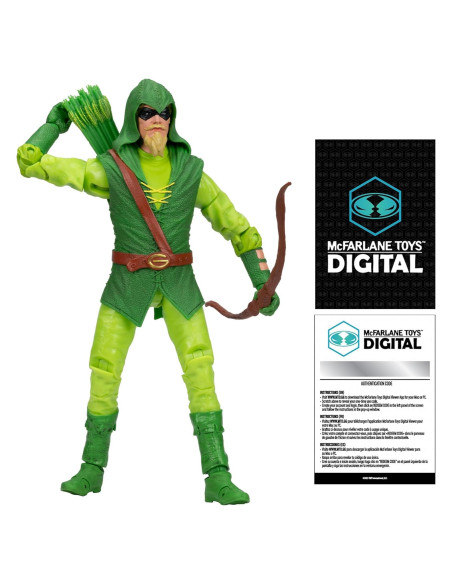 Figura de acción Green Arrow McFarlane Toys 17 cm coleccionable Figura de acción Green Arrow McFarlane Toys 17 cm coleccionable