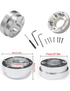 Adaptador de Volante Lumclaw para Logitech G29 G920 G923 33cm 2