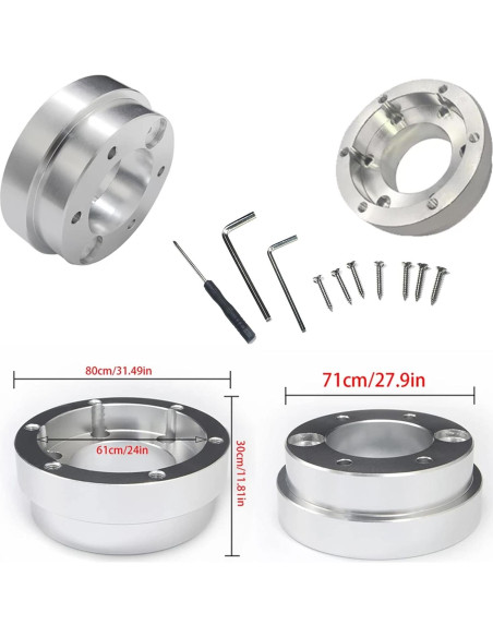 Adaptador de Volante Lumclaw para Logitech G29 G920 G923 33cm