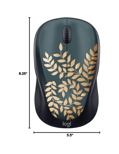 Ratón Inalámbrico Compacto Logitech Edición Limitada Jardín Dorado