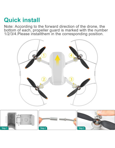 Protector de Hélices para Drone DJI Mini 4K y Mini 2 SE