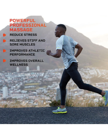 Pistola de Masaje LifePro LP-SNCUPLX con Calor y 10 Accesorios