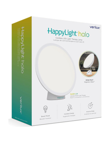 Lámpara de Terapia de Luz Verilux HappyLight Halo 10000 LUX