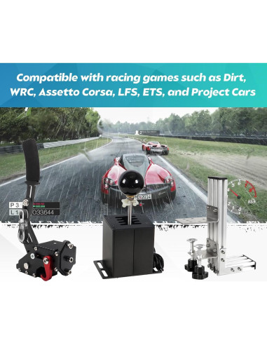 Cambiador de Simulador Dexepe USB 64 Bits Freno de Mano