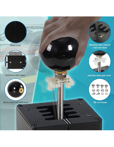 Cambiador de Simulador Dexepe USB 64 Bits Freno de Mano