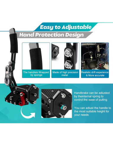 Cambiador de Simulador Dexepe USB 64 Bits Freno de Mano