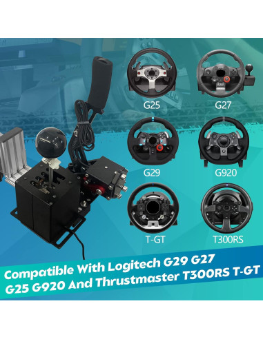 Cambiador de Simulador Dexepe USB 64 Bits Freno de Mano