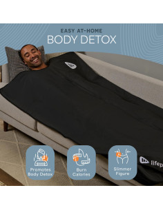 Manta de Sauna Infrarroja LifePro RejuvaWrap - Portátil 2