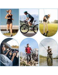 Paquete de 3 Mangas Refrigerantes Bruislard UV para Brazo 2