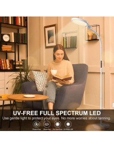 Lámpara de Terapia de Luz Sunlamlux 10000 Lux Control Remoto 2