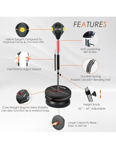 Kit de Bolsa de Reflexión Avanzado MaxxMMA 2.0 - Boxeo