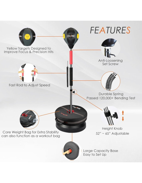 Kit de Bolsa de Reflexión Avanzado MaxxMMA 2.0 - Boxeo