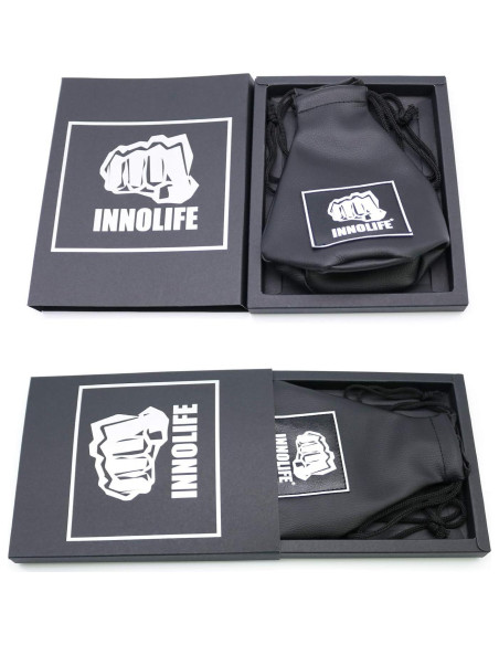 Bolsa de Esquiva de Boxeo INNOLIFE 11.4x18.5cm PU Negro