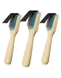 3 Cepillos para Zapatos de Baile Perthlin - Madera y Alambre