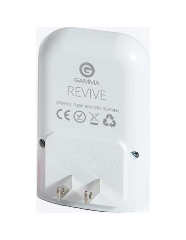 Luz Nocturna Roja Gamma Revive 670nm Terapia Sueño 2 Pzs