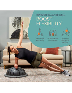 Entrenador de media bola LifePro - Ejercicio y equilibrio 2