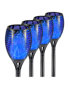Luces Solares EOYIZW 4 Pack Antorchas LED Decorativas