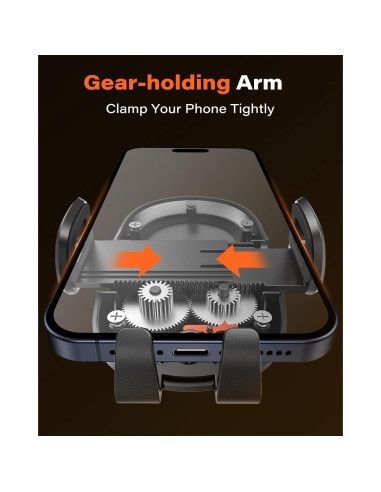 Soporte para teléfono con ventosa Wiiki-Tech Suction