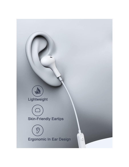 Auriculares con cable TANGOSTU A50 con micrófono y control - Negro Auriculares con cable TANGOSTU A50 con micrófono y control - Negro