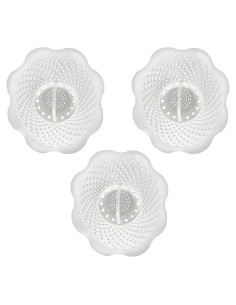 Danco Captador de Cabello para Drenaje de Bañera - Paquete de 3