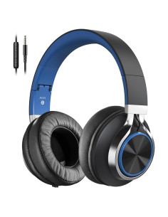 Auriculares COOSII AC01 Over-Ear Aislantes 3.5mm Negro Azul