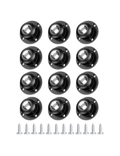 Ruedas Giratorias Cinvo 40mm para Muebles - Paquete de 12