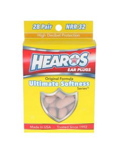 Tapones para oídos HEAROS Ultimate Softness 28 pares NRR 32dB