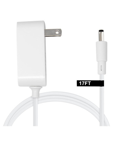 Adaptador de corriente 15W Vebner para Amazon Echo Dot 5m