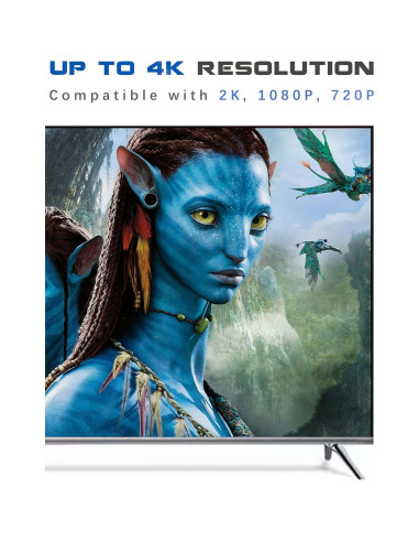 Adaptador USB-C a HDMI 4K Mindorlen con carga rápida