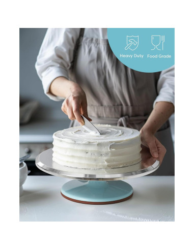 Soporte Giratorio Kootek 30.5 cm Antideslizante para Pasteles