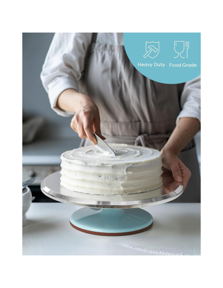 Soporte Giratorio Kootek 30.5 cm Antideslizante para Pasteles