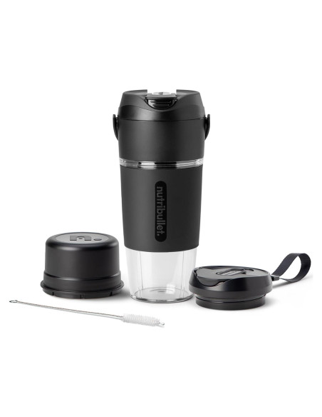 Licuadora Portátil NutriBullet Flip 20 oz Sin Cable Negra