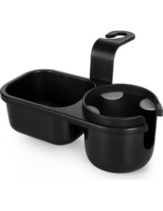 Organizador de Asiento de Coche Accmor 2 en 1 con Portavasos 2