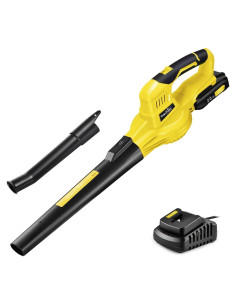 Soplador de Hojas SnapFresh 20V Inalámbrico Ligero Amarillo