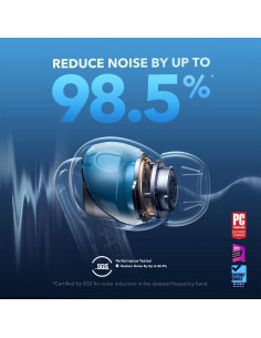 Auriculares Inalámbricos Anker Liberty 4 NC, 98.5% ANC, 50H Batería 2